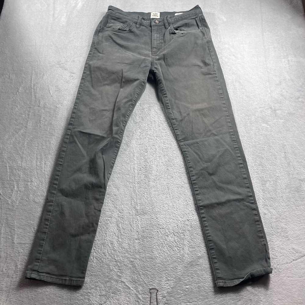 Flint and Tinder 365 Tapered Fit Pants Mens‎ 30x30 Charcoal Gray Chino 5-Pocket